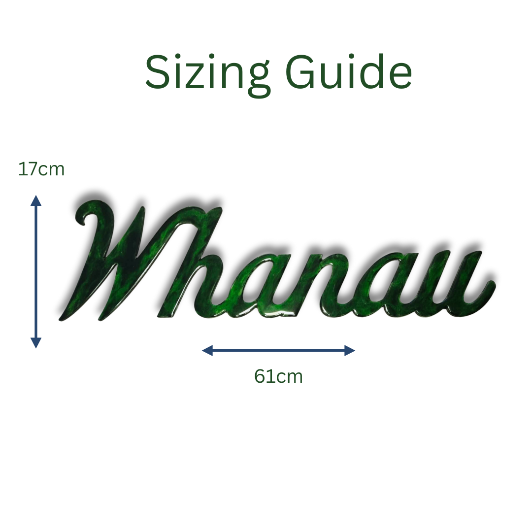 Whanau design resin artwork