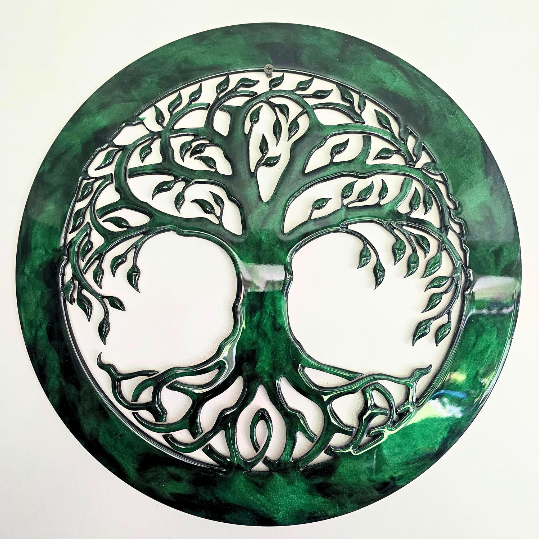 Tree of Life No Animals resin artwork