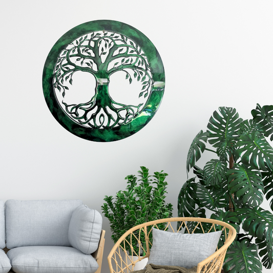 Tree of Life No Animals resin artwork