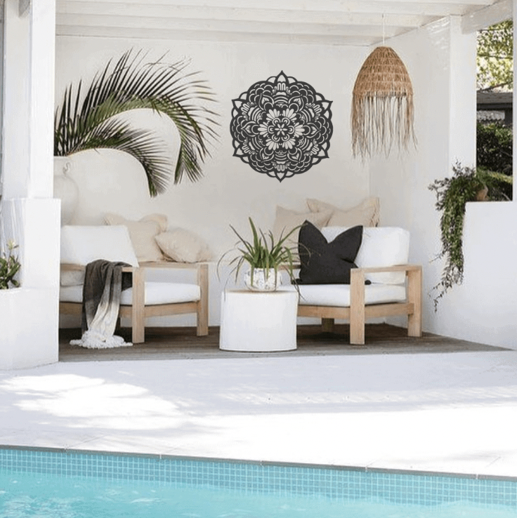 Katerina 78cm Wooden Wall Art