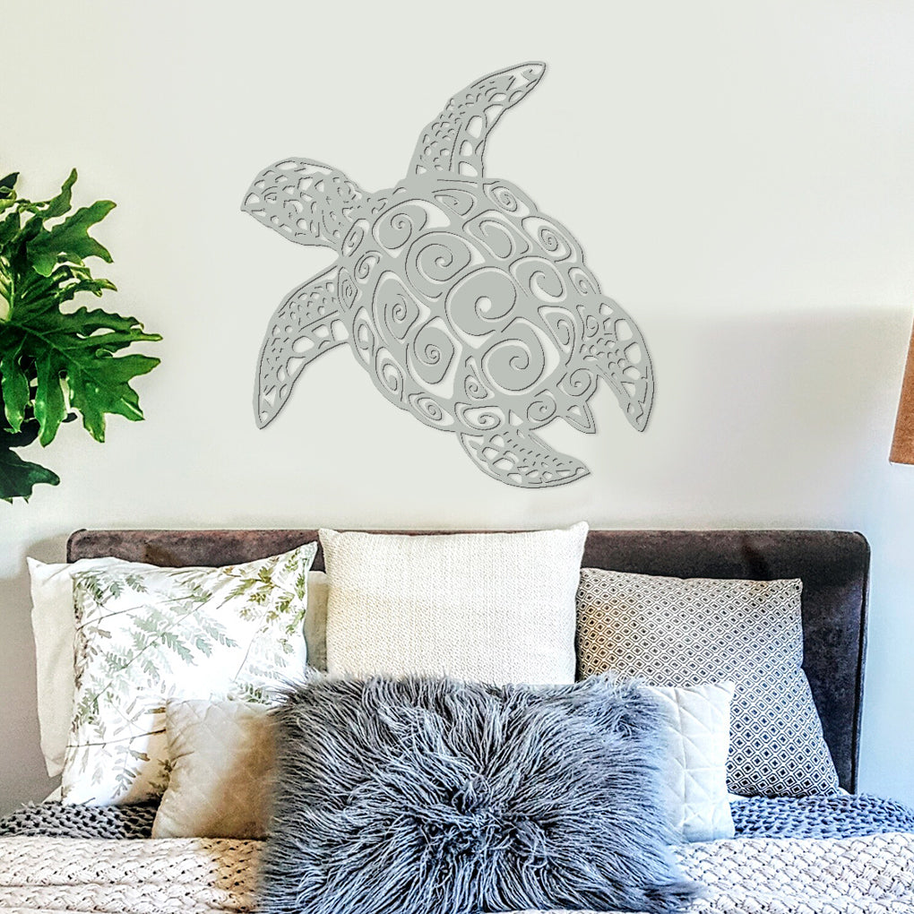 Turtle 84cm Wooden Wall Art