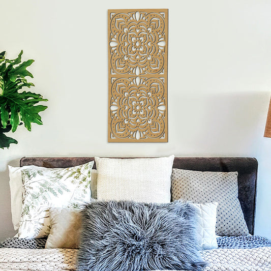 Black Zephyr 78cm Wooden Wall Art