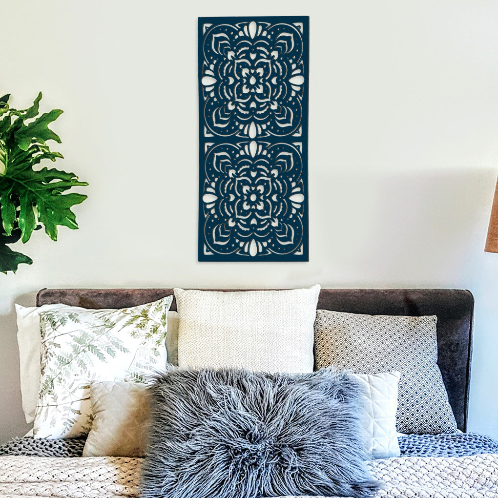 Black Zephyr 78cm Wooden Wall Art