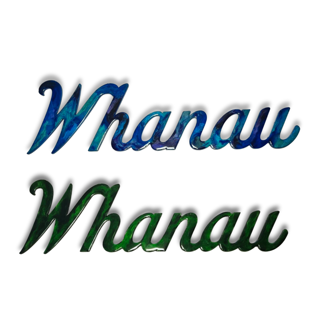 Whanau design resin artwork