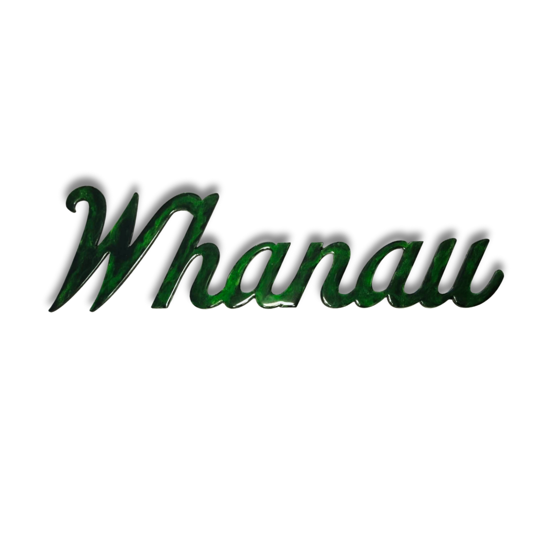 Whanau design resin artwork