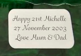 Greenstone design 21st Key resin artwork