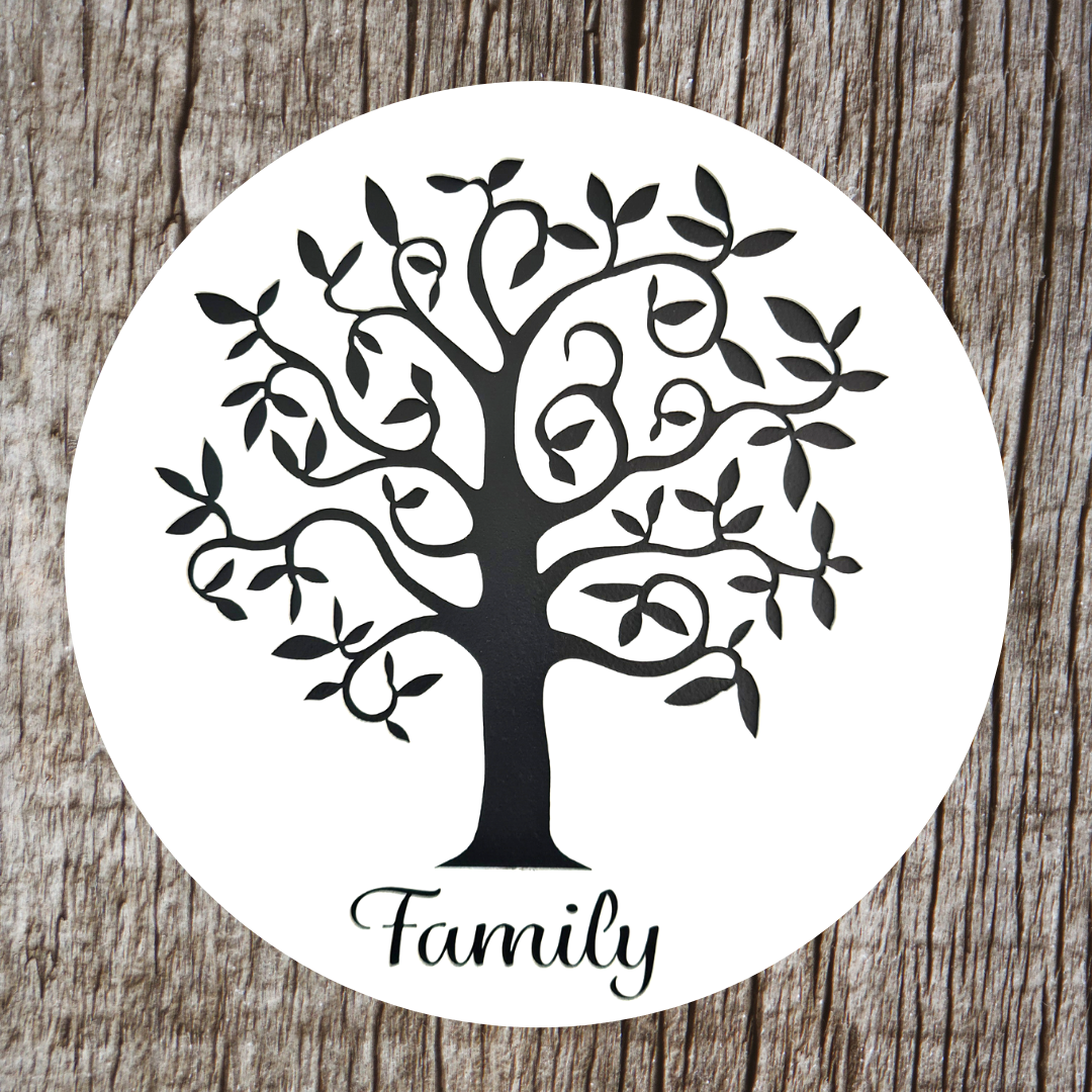 Family Tree of Life 30cm Wooden Artwork