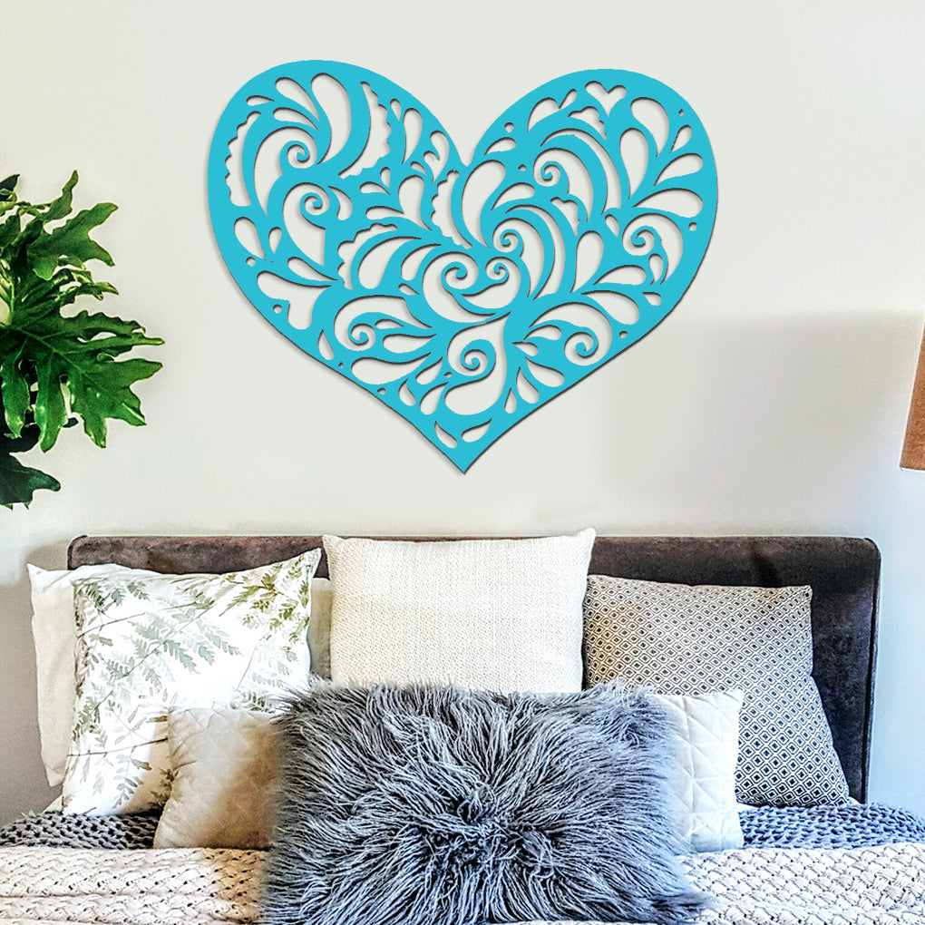 Heart 75cm Wooden Wall Art