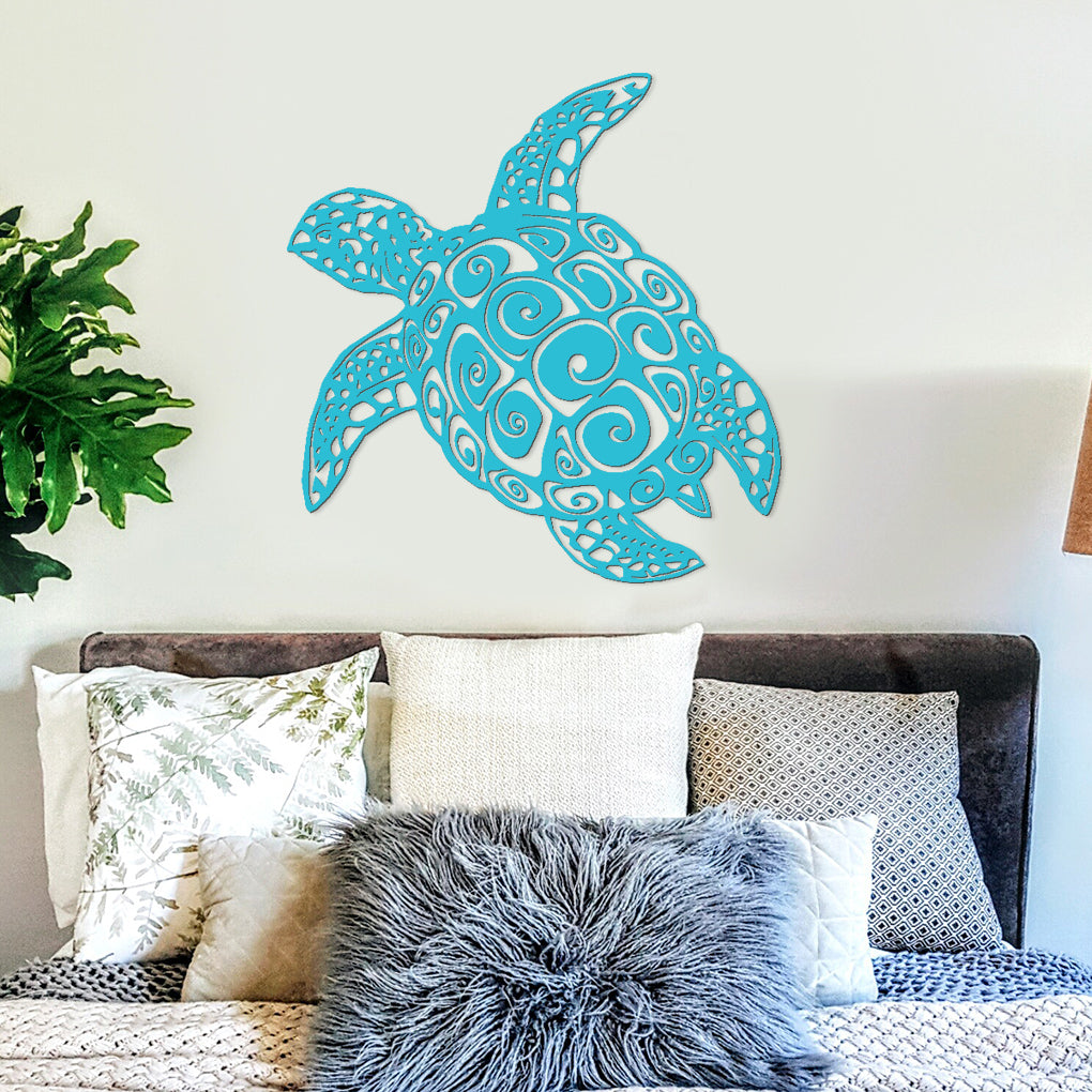 Turtle 84cm Wooden Wall Art